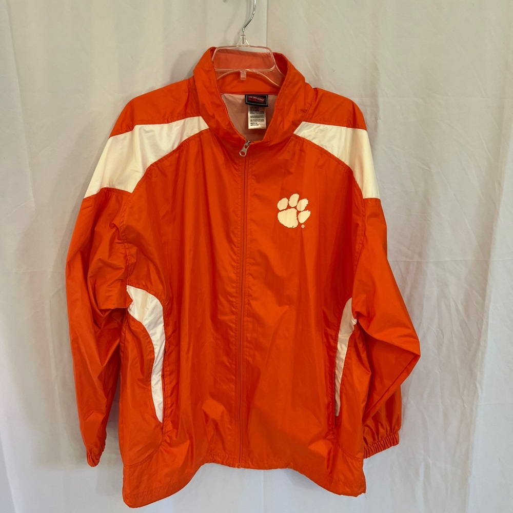 Genuine Stuff Orange Windbreaker Jacket